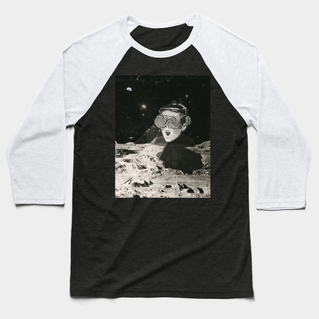 Spinning eyes kid Baseball T-Shirt by Aephicles